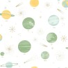 Caselio|Papel pintado infantil planetas, Vía Láctea multicolor|Infantil