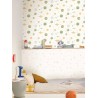 Caselio|Papel pintado infantil planetas, Vía Láctea multicolor|Infantil