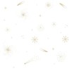 Caselio|Kids wallpaper with stars and comets in beige|Children's