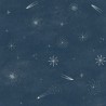Caselio|Kids wallpaper with stars and comets in blue|Children's