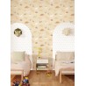Caselio|Papier peint enfant dinosaures beige|Enfants