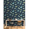 Caselio|Kids wallpaper with dinosaurs in blue|Children's