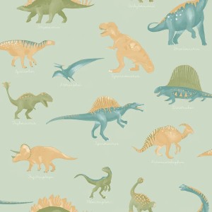 Borastapeter|Papier peint enfant forêt magique beige lin|Enfants