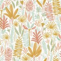 Caselio|Papier peint enfant fleurs multicolores|Jeunesse