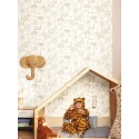 Caselio|Kids wallpaper with African safari|Children's