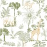 Caselio|Papel pintado infantil safari para niños|Infantil