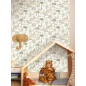 Caselio|Papier peint enfant safari pour enfants|Enfants