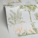 Caselio|Papel pintado infantil safari para niños|Infantil