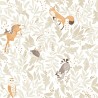 Caselio|Papier peint enfant forêt de conte|Enfants