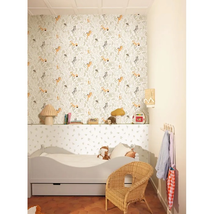 Caselio|Papel pintado infantil bosque de fábula|Infantil