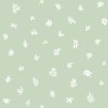 Caselio|Papier peint enfant branches dessinées vert amande|Enfants