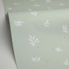 Caselio|Papel pintado infantil ramas dibujadas verde almendra|Infantil