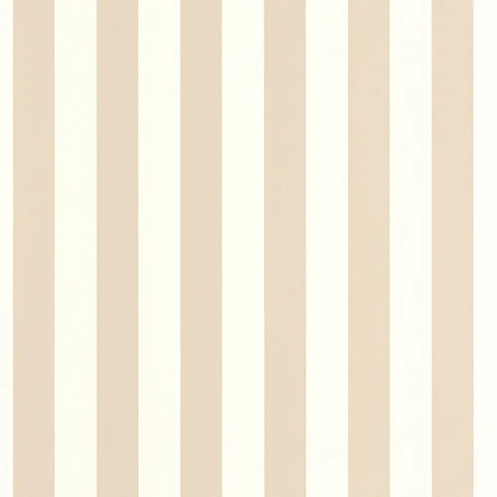 Caselio|Papel pintado rayas para baño beige|Rayas