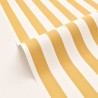 Caselio|Papier peint rayures jaune enfant scandinave|Rayures