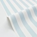 Caselio|Papier peint rayures bleu ciel chambre enfant|Rayures