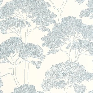 Casadeco|Wallpaper with small minimalist tulips|Floral