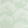Caselio|Mediterranean style wallpaper with pastel green pine forest|Wallpaper