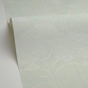 Papeldecor|Tropical palm leaf wallpaper with a modern touch and a delicate shine|Wallpaper 2