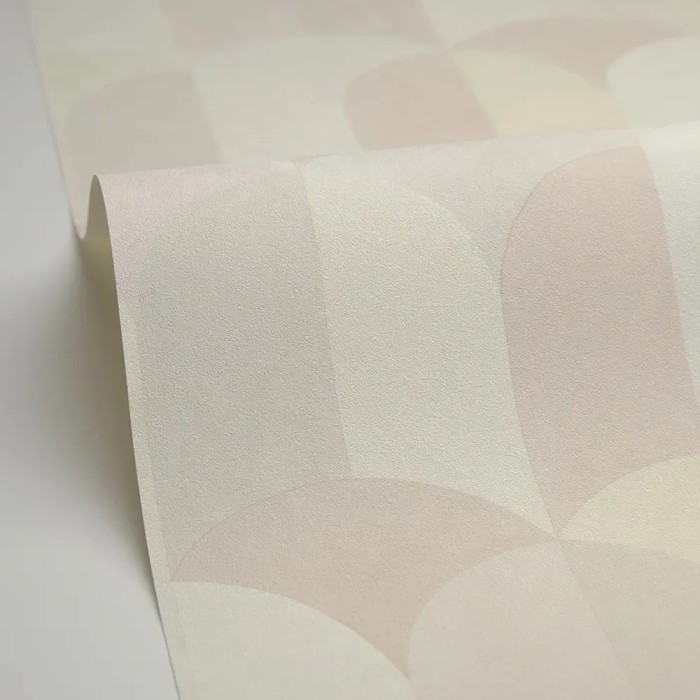 Caselio|Pastel tones geometric mosaic wallpaper|Scandinavian