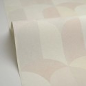 Caselio|Papier peint mosaïque géométrique tons pastel|Scandinave