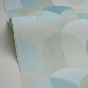 Caselio|Green floral wallpaper with Scandinavian print|Wallpaper 2