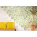 Caselio|Lemon tree wallpaper with yellow lemons|Wallpaper