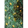 Caselio|Florale Tapete mit grünem Zitronenbaum|Tapeten