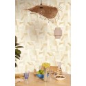Caselio|Beige abstrakte Tapete|Abstrakt