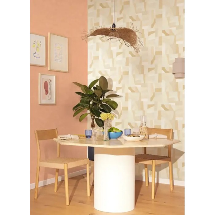 Caselio|Papier peint abstrait beige|Abstrait