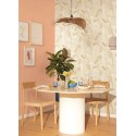 Caselio|Beige abstrakte Tapete|Abstrakt