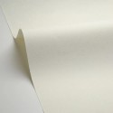 Caselio|Leinwandtapete in Weiß, geflammt mit Glanz|Textilimitation