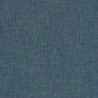 Caselio|Papel pintado efecto textil, lino azul flameado|Imitacion Tela