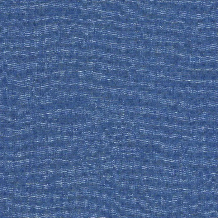 Caselio|Papel pintado lino azul y dorado flameado|Papel Pintado