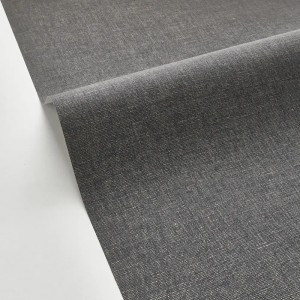 Caselio|Papier peint effet textile lin vert avec éclats dorés|Imitation Tissu 2
