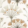 Caselio|Weiße Art-Déco-Tapete, ideal für elegante Schlafzimmer|Art Deco