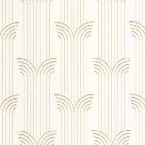 Caselio|Glamorous Art Deco style wallpaper in blue and gold|Art Deco