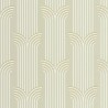 Caselio|Chic green and gold wallpaper in Art Deco style|Art Deco
