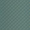 Caselio|Art Deco wallpaper with elegant green and gold palmettes|Art Deco