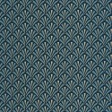 Caselio|Papier peint style Art déco bleu et doré|Art Déco