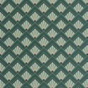 Caselio|Papier peint Art déco vert et doré|Art Déco