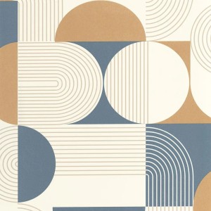 Casamance|Florale Jugendstil Tapete grün|Retro