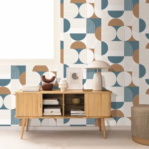 Casamance|Florale Jugendstil Tapete grün|Retro 2