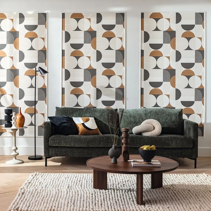 Caselio|Papier peint moderne design géométrique avec cercles|Cercles