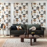 Caselio|Modern wallpaper with geometric circle design|Circles