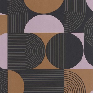 Casamance|Wallpaper floral Art Nouveau green|Retro