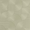 Caselio|Modern bedroom wallpaper in green with 3D grooves|Modern