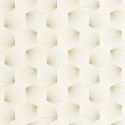 Caselio|Elegante beige-goldene Art-Déco-Tapete|Art Deco