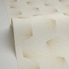 Caselio|Papier peint élégant beige et doré style art déco|Art Déco