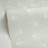 Caselio|Modern aqua green Art Deco wallpaper|Minimalist