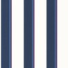 Caselio|Papier peint rayures bleues et violet|Rayures